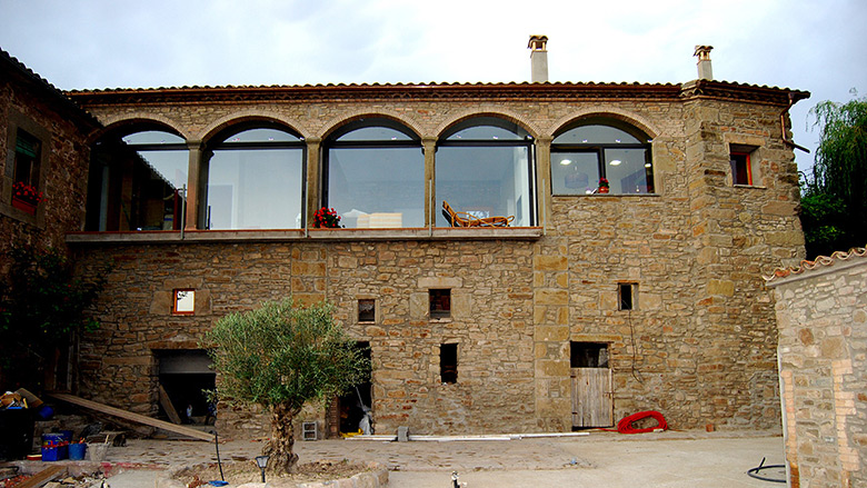 Masia restaurada